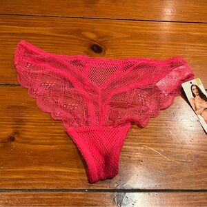 NWT pink panties size S